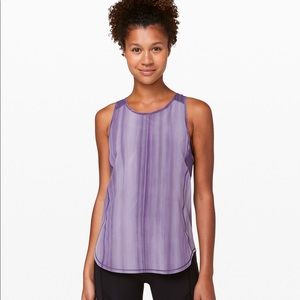 Lululemon purple sculpt tank
